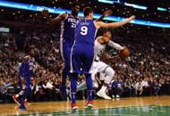 Philadelphia 76ers v Boston Celtics